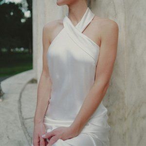 Galvan London custom gown